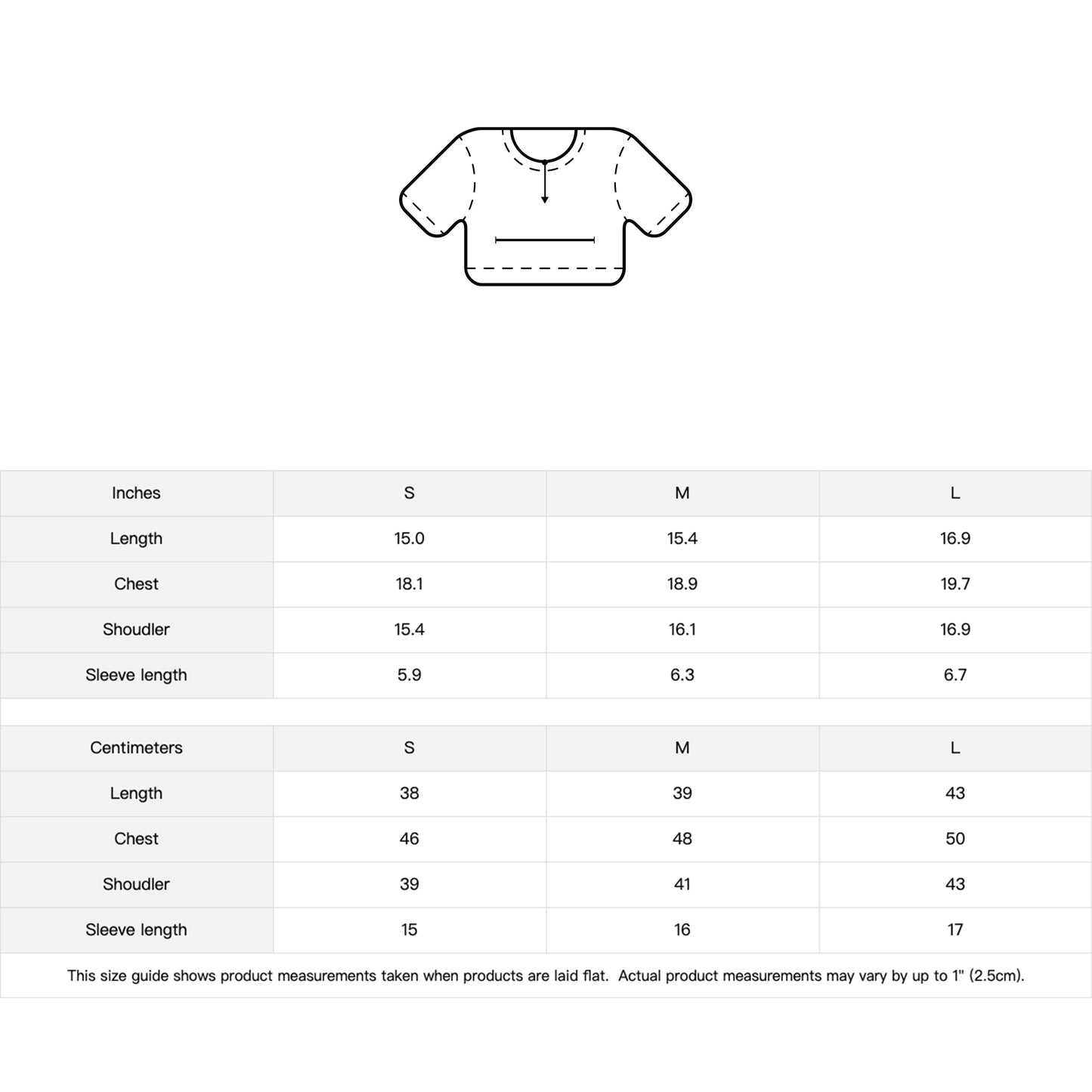 Hasta La Tambora — Crop Top