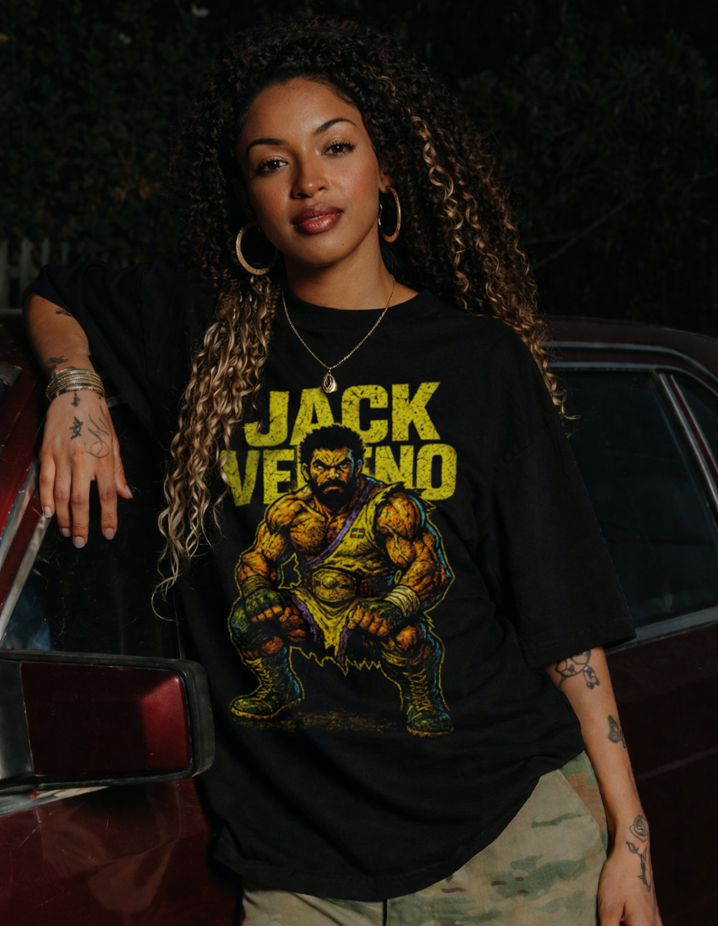 Veneno Oversized faded t-shirt