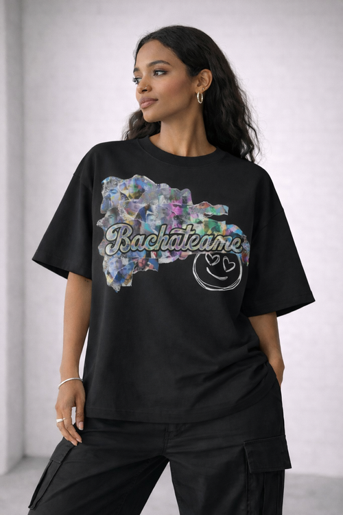 Bachatame Island — Heavy Oversized  Classic Boxy-fit  Shirt