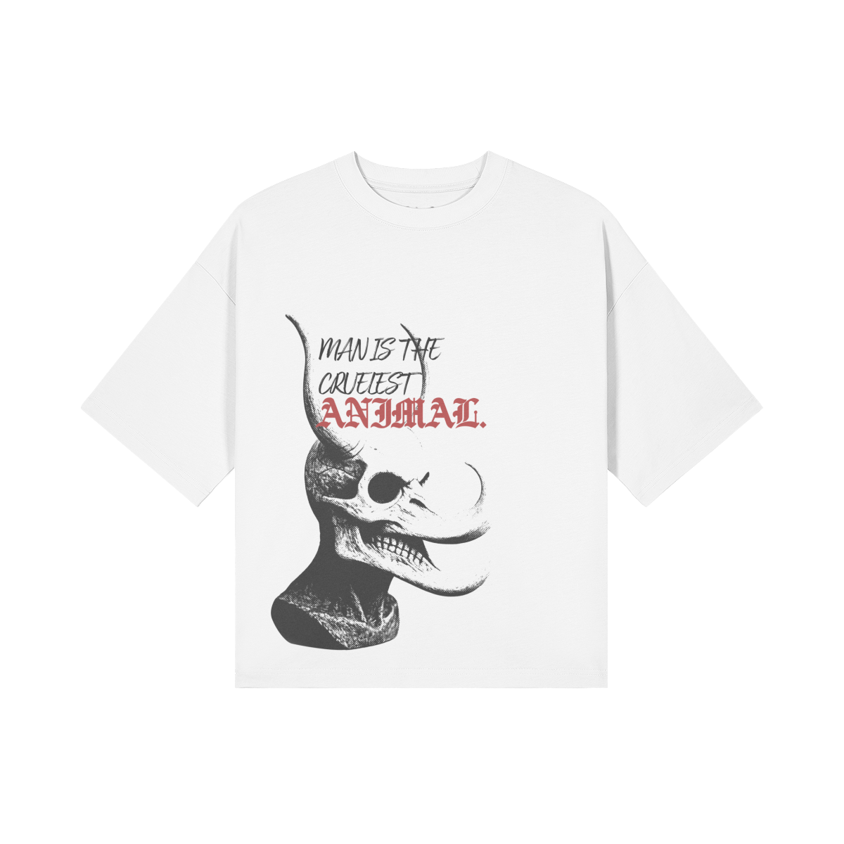 White t-shirt with a Dominican graphic design and text on a white background_Dominican Caribbean Streetwear | Rulay Life