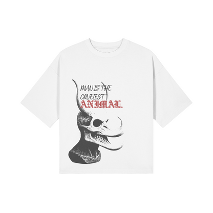White t-shirt with a Dominican graphic design and text on a white background_Dominican Caribbean Streetwear | Rulay Life