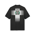 Dominican Shirt_Flag on the back_black and white_ Dominican Caribbean Streetwear | Rulay Life