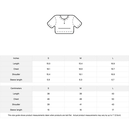 Hasta La Tambora — Crop Top